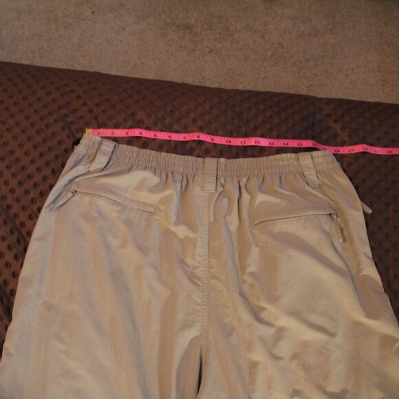 Pants, hiking light tan, converts to shorts. Size XL. Real Legends. Like new. - Picture 7 of 13